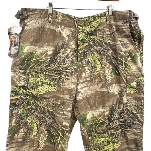 Cabelas Pants 46 REG Real Tree Max-1 Silent Camo Cargo Hunting Camping Fishing - Picture 3 of 16